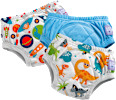 Súprava učiacich plienkových nohavičiek Combo Blue Chlapec - 2-3 roky Bambino Mio