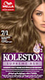 Vopsea permanentă 7/1 Blond mediu cenușiu WELLA KOLESTON