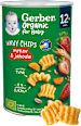 Wavy Chips mrkva a jahoda Gerber Organic