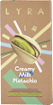 Mliečna čokoláda s pistáciovou náplňou Creamy Milk Pistachio LYRA