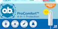 Tampony ProComfort Super 4w1 o.b.