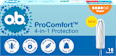 Tampony ProComfort Super 4w1 o.b.