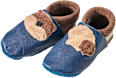 Lederschuhe mit Otter-Applikation, blau, Gr. 20/21 ALANA