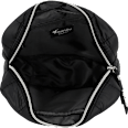 Kulturtasche mit Karosteppung klein schwarz manòu