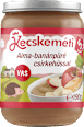 Bébimenü alma-banánpüré csirkehússal 5 hónapos kortól Kecskeméti