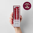Künstliche Nägel Press Ons Medium Round Cherry Bomb Maniko