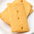 pšeničné sýrové krekry Focaccia dmBio