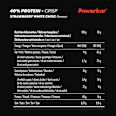 Proteinriegel 40 % + Crisp Strawberry White Choc PowerBar
