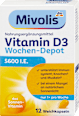 Vitamin D3 5600 I.E. Wochen-Depot Weichkapseln 12 St Mivolis