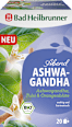 Kräutertee Abend Ashwagandha mit Ashwagandha, Tulsi & Orangenblüte (20 Beutel) Bad Heilbrunner