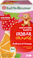 Früchtetee Erdbär Orange für Kinder (20 Beutel) Bad Heilbrunner