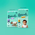 Windeln Premium Gr. 7 (17+ kg) Rascals