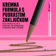 Pudrasti svinčnik za obrvi FLUFF & Snatch!, 02 Taupe NYX PROFESSIONAL MAKEUP