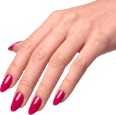 Nálepky na nechty UV Gel Wraps Cranberry MISS SOPHIE