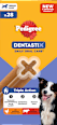 Kausnack Hund Zahnpflege DentaStix für mittelgroße Hunde, Multipack (28 Stück) Pedigree