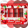 Lippengloss Set XMAS Butter Gloss Kit 4tlg NYX PROFESSIONAL MAKEUP