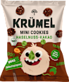 Kindersnack Mini Monster Cookies Haselnuss Kakao ab 3 Jahren KRÜMEL