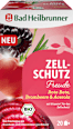 Kräutertee Zellschutz Freude mit Rote Bete, Brombeere & Acerola (20 Beutel) Bad Heilbrunner