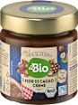 Lieskovooriešková kakaová nátierka s kúskami sušienok Fior di Cacao Creme dmBio