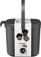 Bio-Mülleimer aus Recyclingmaterial Profissimo