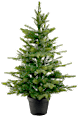 LED Tannenbaum im Topf, warmweiß (90 cm) Dekorieren & Einrichten