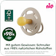 Schnuller Cherry mint/braun, Gr.1, 0-6 Monate Nip