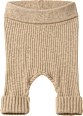 Strickhose mit Mitwachsfunktion, beige, Gr. 56 ALANA