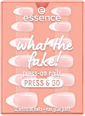 Umelé nechty What The Fake! Press & Go 01 French Nails essence
