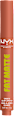 balzám na rty Fat Matte 01 Cozy Whipped NYX PROFESSIONAL MAKEUP