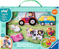 Puzzle Magnetisch-Holz play+ Bauernhof Ravensburger