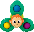 Pop-it Spinner play+ Affe Ravensburger