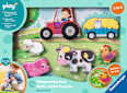 Puzzle Magnetisch-Holz play+ Bauernhof Ravensburger
