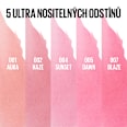 slupovací rtěnka Peel Off 004 Sunset MAYBELLINE NEW YORK