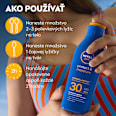 Mlieko na opaľovanie Protect & Moisture OF 30 NIVEA SUN