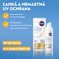 Pleťové sérum na opaľovanie Primer Daily 2v1 OF 50+ NIVEA SUN