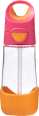 Butelka tritanowa ze słomką 450 ml, Strawberry Shake b.box