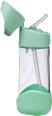 Butelka tritanowa ze słomką 450 ml, Spearmint b.box