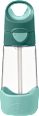 Butelka tritanowa ze słomką 450 ml, Emerald Forest b.box