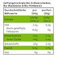 Kindersnack Fruchtchips Roter Beerenmix, ab 3 Jahren Freche Freunde
