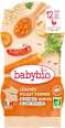 bio příkrm zelenina, kuřecí maso a quinoa 2x200 g babybio