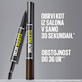 2-v-1 svinčnik za obrvi Brow Inserts™, 02 Soft Brown MAYBELLINE NEW YORK
