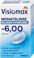 Lentilă lunară din silicon-hidrogel, putere -6,00 dioptrii Visiomax