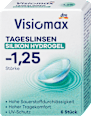 Lentile de contact zilnice din silicon-hidrogel dioptrie -1,25 Visiomax