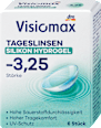 Lentile de contact zilnice din silicon-hidrogel dioptrie -3,25 Visiomax