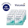 Silikon-Hydrogel Tageslinsen Dioptrie -2,00 (6x6 Stück), Vorteilspack Visiomax