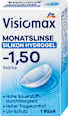 Mesečna silikonsko-hidrogelna kontaktna leča, dioptrija -1,50 Visiomax