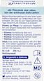 Silikon-Hydrogel Monatslinse Dioptrie -0,75 (6x1 Stück), Vorteilspack Visiomax