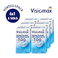 Silikon-Hydrogel Monatslinse Dioptrie -7,00 (6x1 Stück), Vorteilspack Visiomax