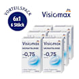 Monatslinse Dioptrie -0,75 (6x1 Stück), Vorteilspack Visiomax