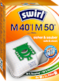 Staubsaugerbeutel M40/M50 MicroPor Swirl